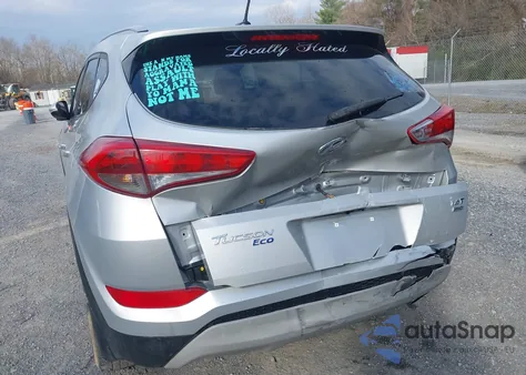 2017 Hyundai Tucson Eco из США, поврежденный, VIN KM8J3CA23HU294653